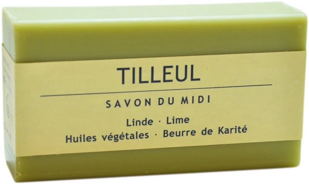 Мыло для тела и рук с маслом ши и ароматом лайма Savon du Midi, 100 г, Fresh