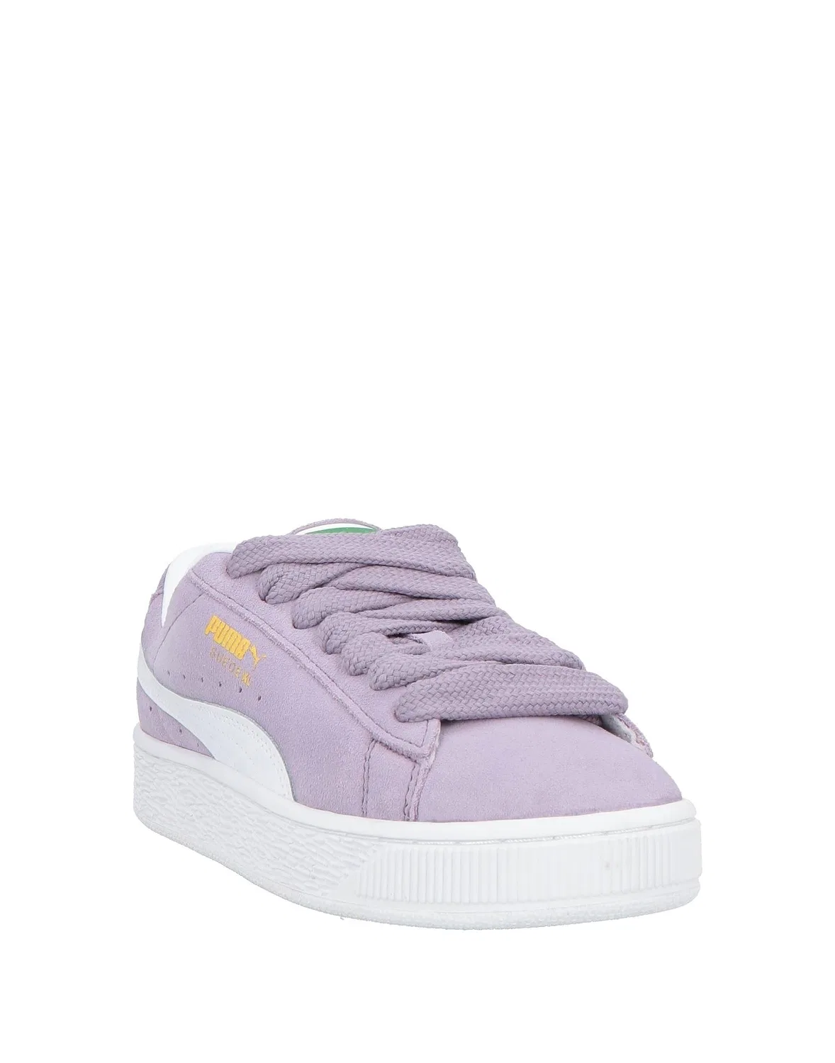 Детские кроссовки для мальчиков замшевые Puma Suede Xl Jr, сиреневый — фото 2