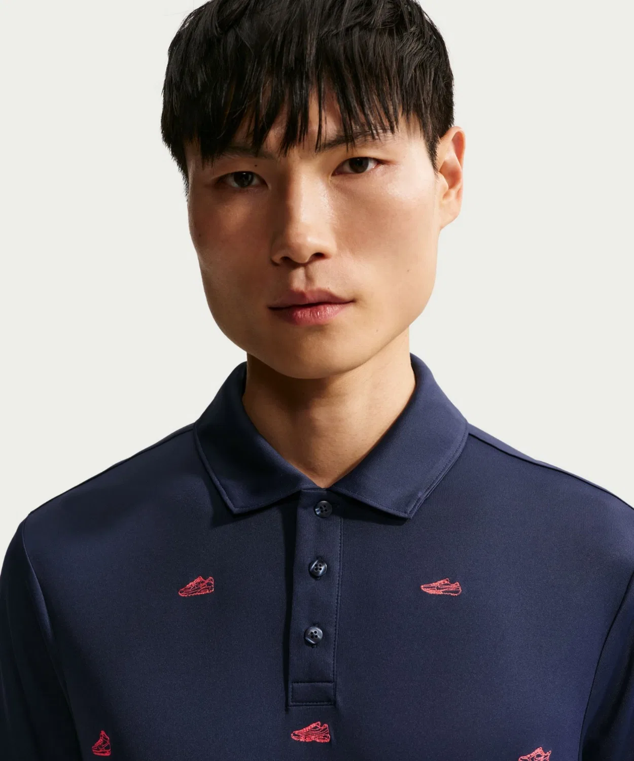 Мужское поло с коротким рукавом Dri-FIT Nike Par College Navy