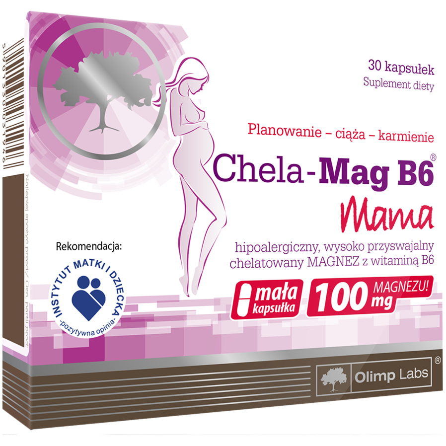 

Olimp Chela Mag B6 Mama биологически активная добавка, 30 капсул/1 упаковка