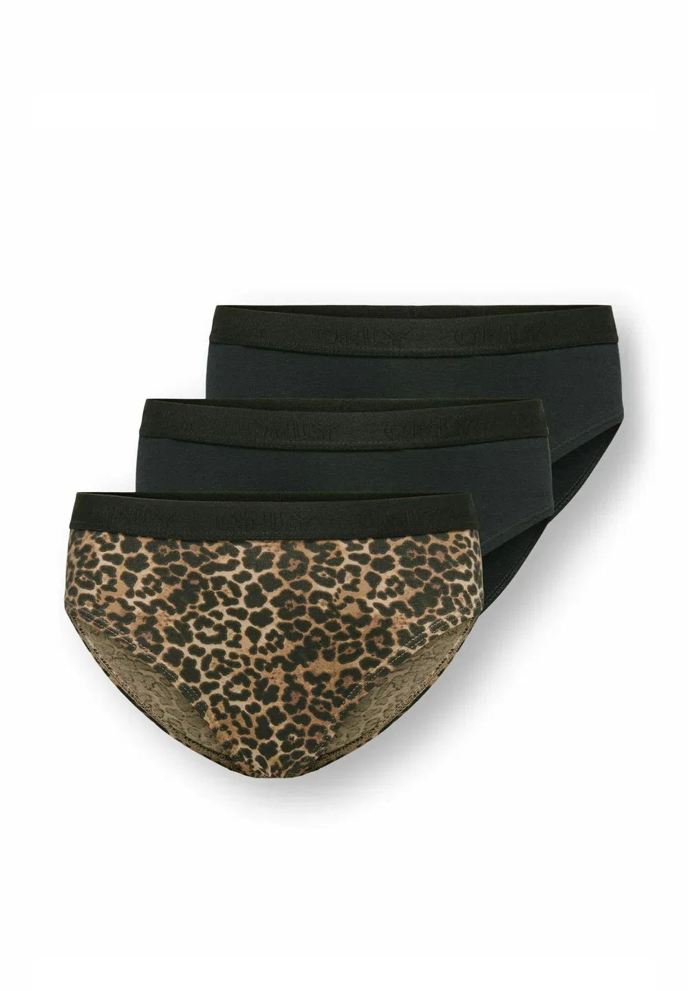 Трусы Koglola 3-pack с логотипом acc noos - трусы Only Girls, Black