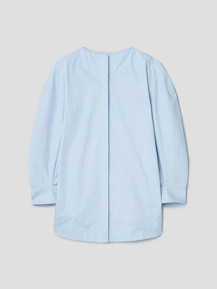Женская рубашка с объемным силуэтом La Chemise Pittore JACQUEMUS, Light Blue