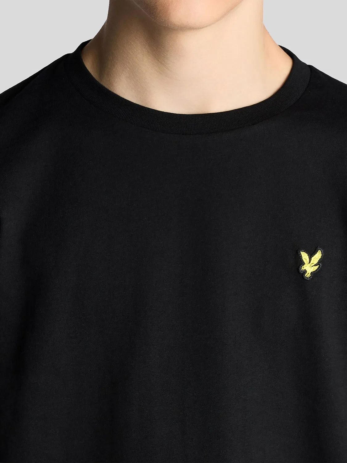 Футболка с круглым вырезом Lyle & Scott, черный — фото 3