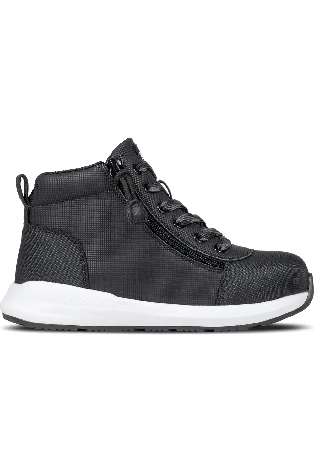 Кроссовки детские высокие на молнии Goat DZ BILLY Footwear, Rugged Black — фото 3