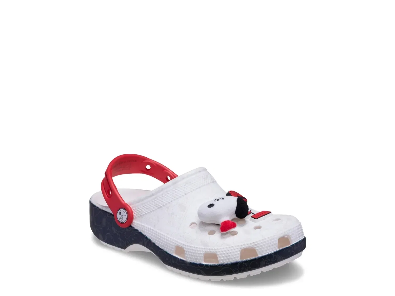 Сабо Snoopy Classic Clog, Crocs, белый/мультиколор