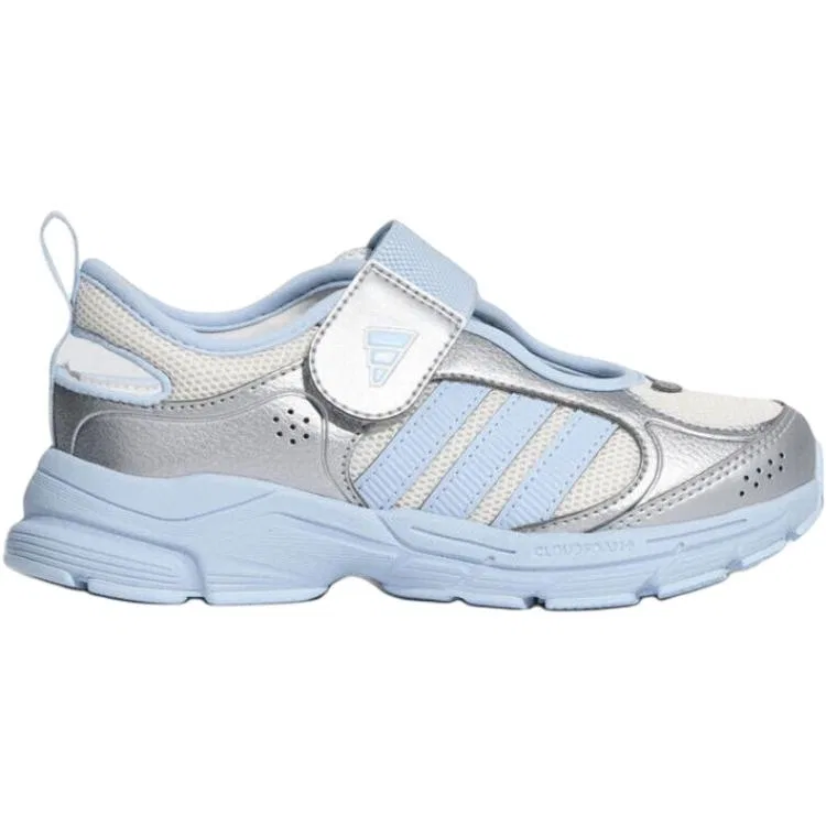 Детские повседневные кроссовки с закрытым носком Spiritain Adidas, Silver Blue — фото 3