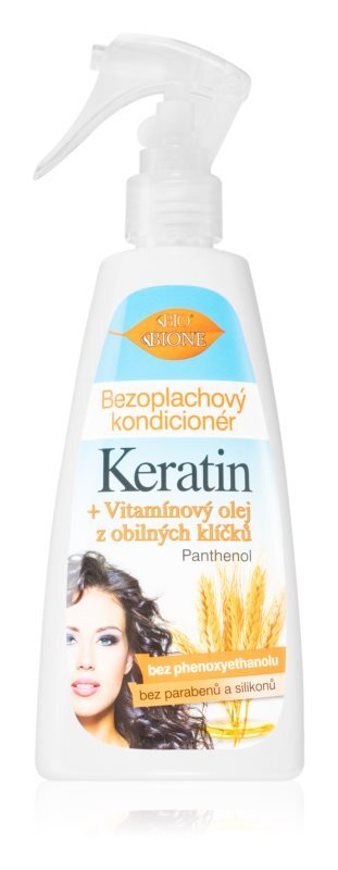 

Несмываемый спрей-кондиционер Bione Cosmetics Keratin + Grain