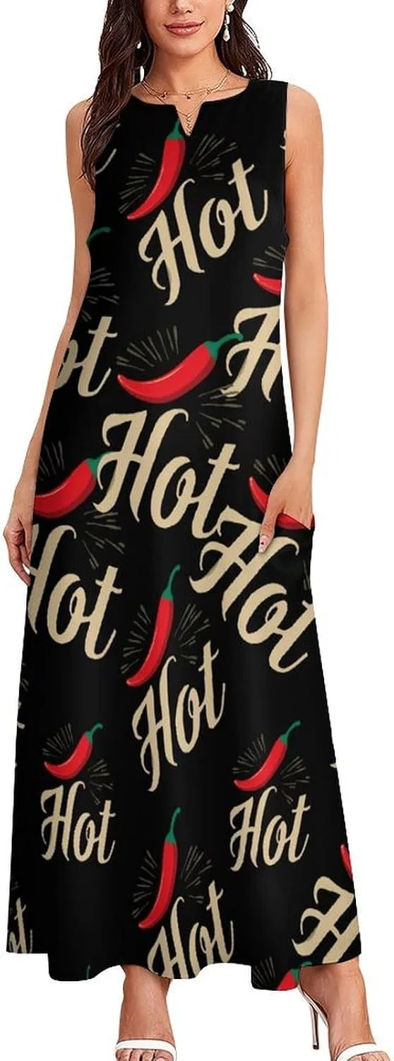 Женское коктейльное платье макси с V-образным вырезом Hot Chili, Style-3 — фото 3