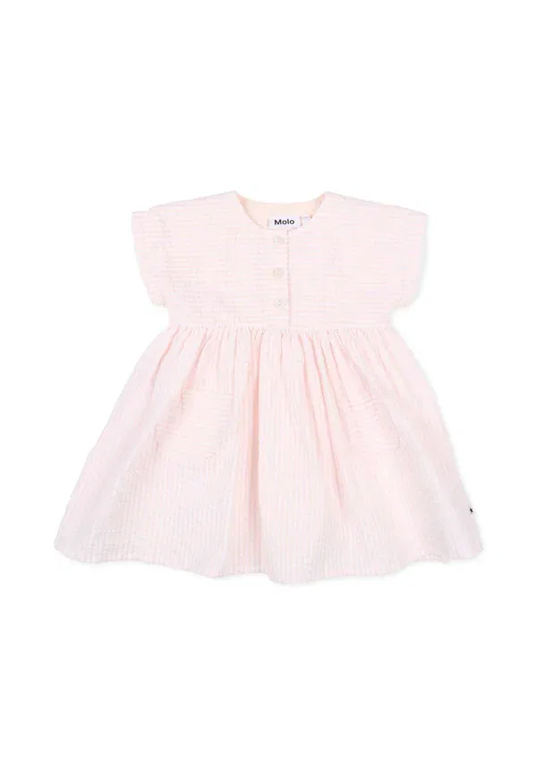 Платье хлопковое Day dress Molo, pink, розовый