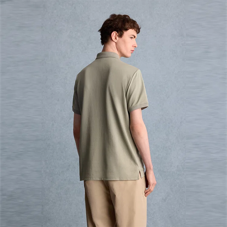 Футболка-поло детская без рукавов Teenie Weenie Men, Green — фото 4