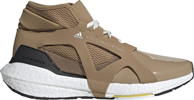 Кроссовки Adidas Stella McCartney x Wmns UltraBoost 21 'Brown White Vapour', коричневый - фото