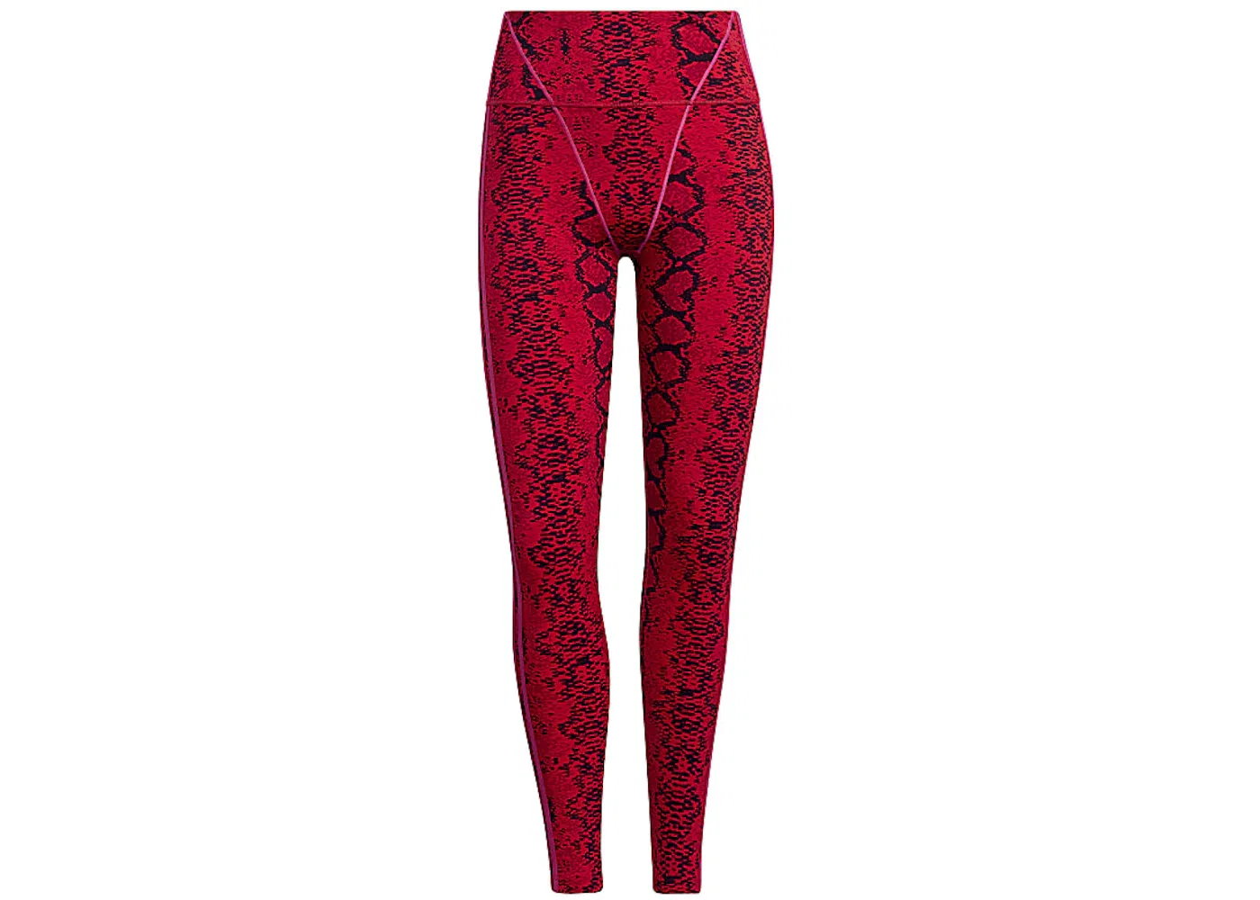 Женские леггинсы с принтом Tights Adidas, Red/Black