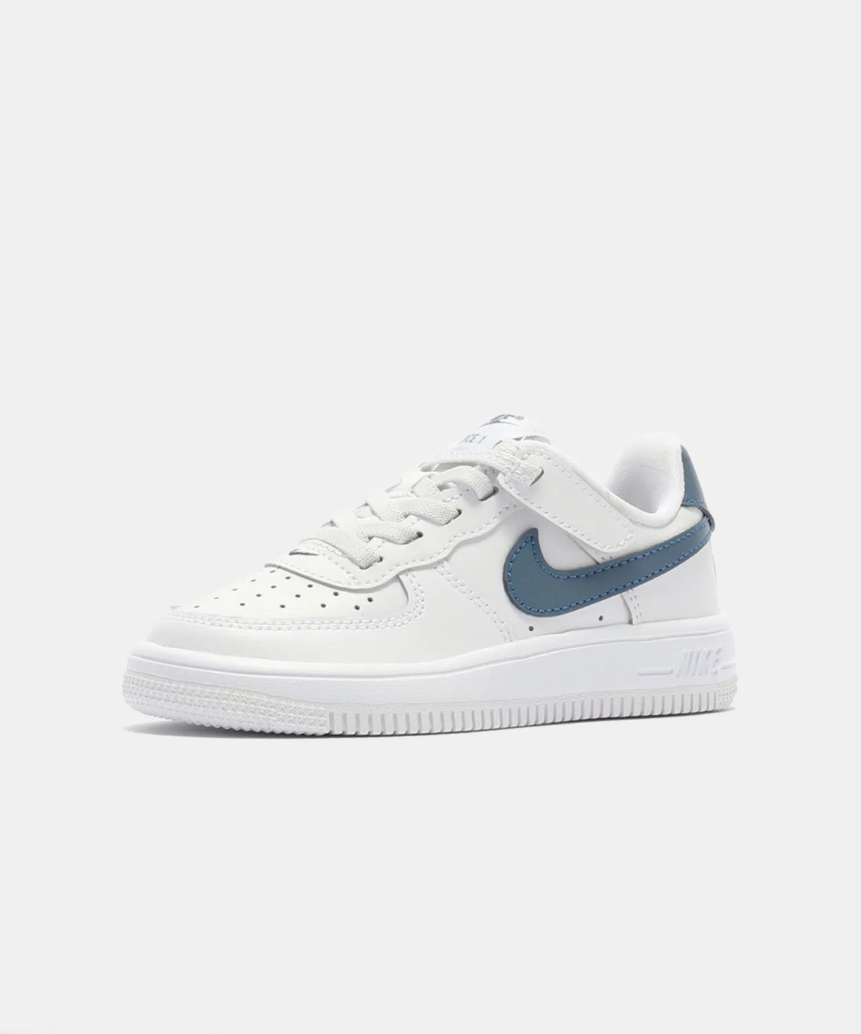 Детские кроссовки с липучками NIKE FORCE 1 LOW EASYON BP, Белый — фото 2