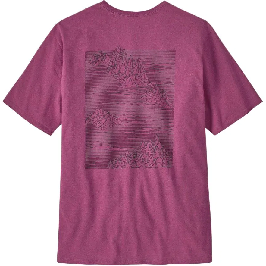 Мужская футболка Patagonia, Magenta/FDMG