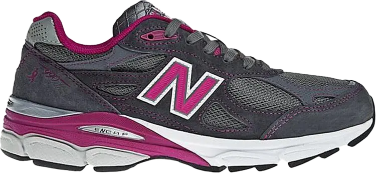 

Кроссовки New Balance Wmns 990v3 Made In USA 'Breast Cancer Awareness', серый