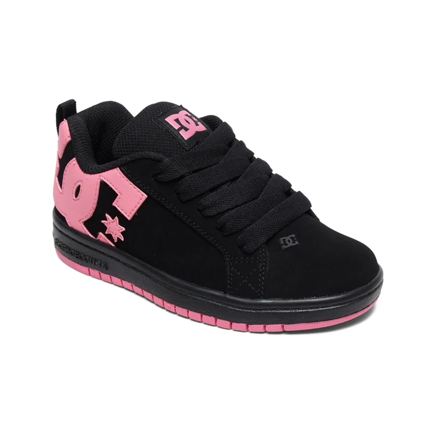 Детские кроссовки Court Graffik DC Shoes, Black/Pink