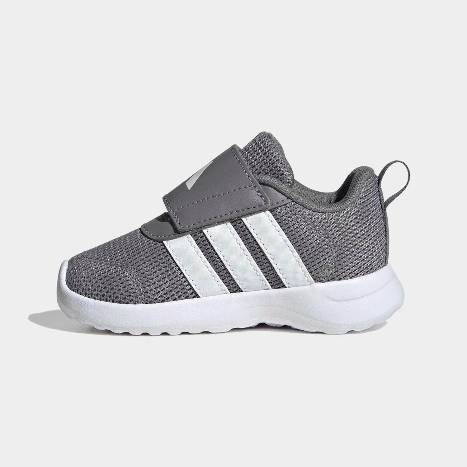 Детские кроссовки с тремя полосками Adidas, Grey Three/Ftwr White/Grey Three — фото 3