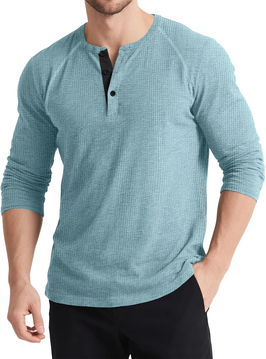 Мужская футболка с длинным рукавом Vintage Regular Fit, Blue