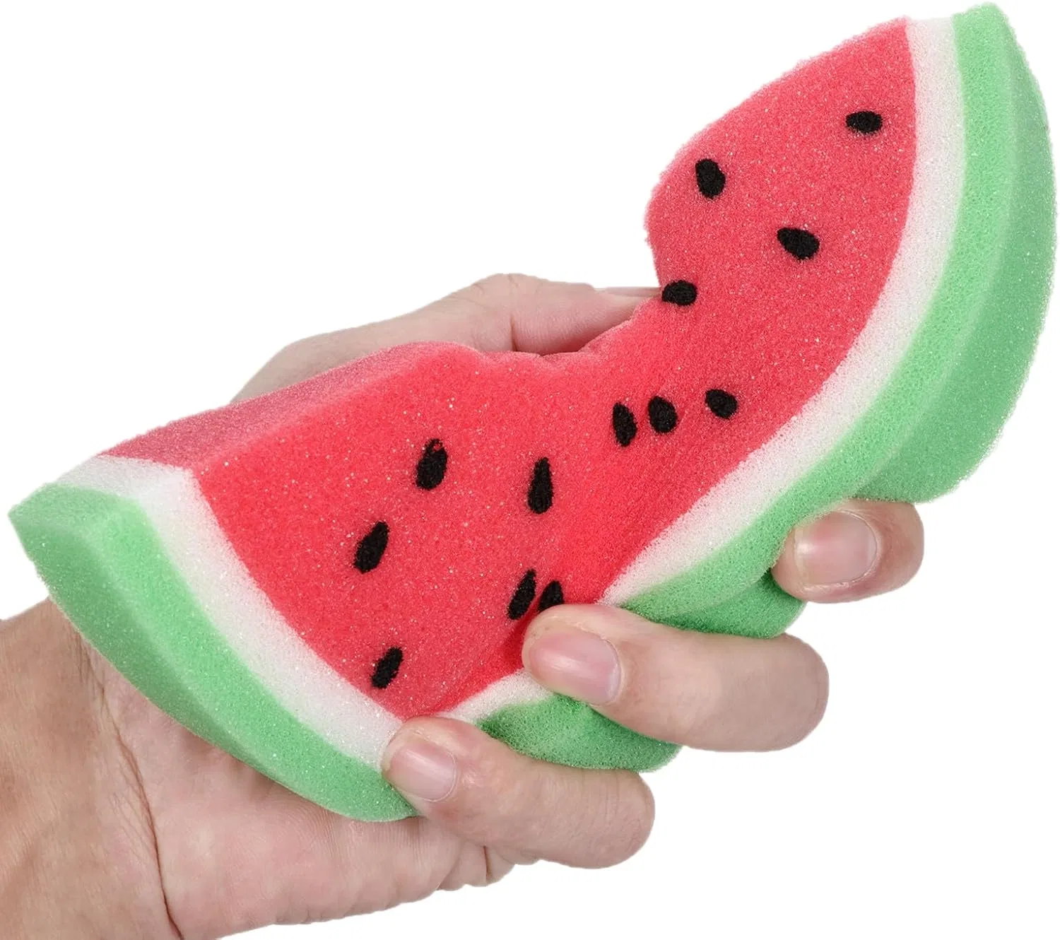 Губки для ванны Fruit Sponge, OSOLADY, 4 шт, 18.5x9x2.5 см, мультиколор — фото 2