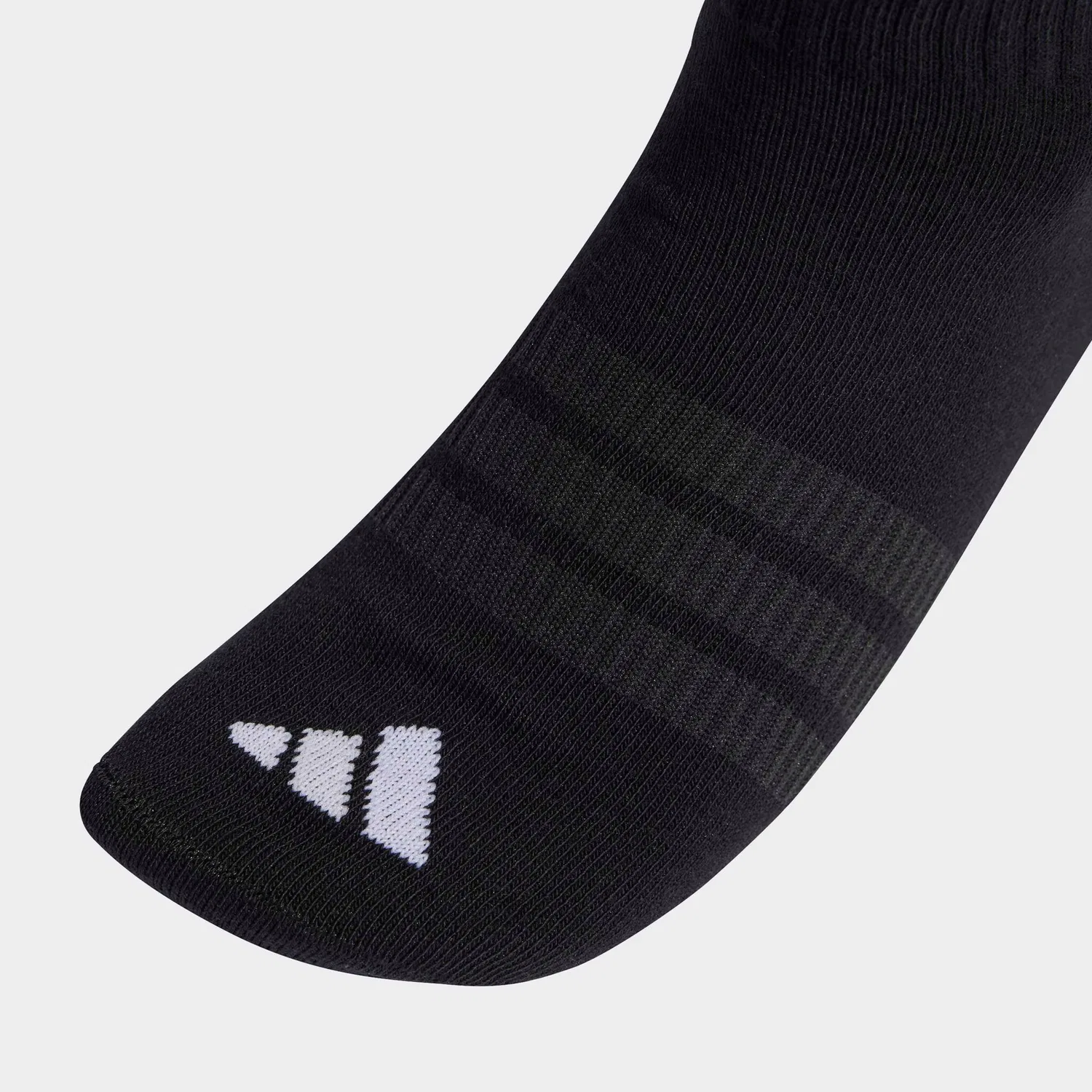 Женские спортивные носки с поддержкой свода стопы Adidas Performance, Black/Black/White — фото 3