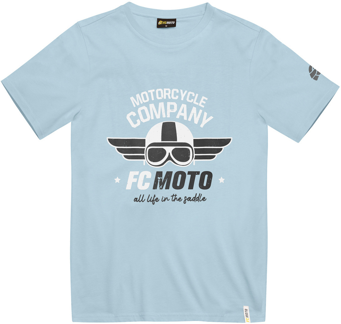 

Футболка FC-Moto Wings, светло-синий