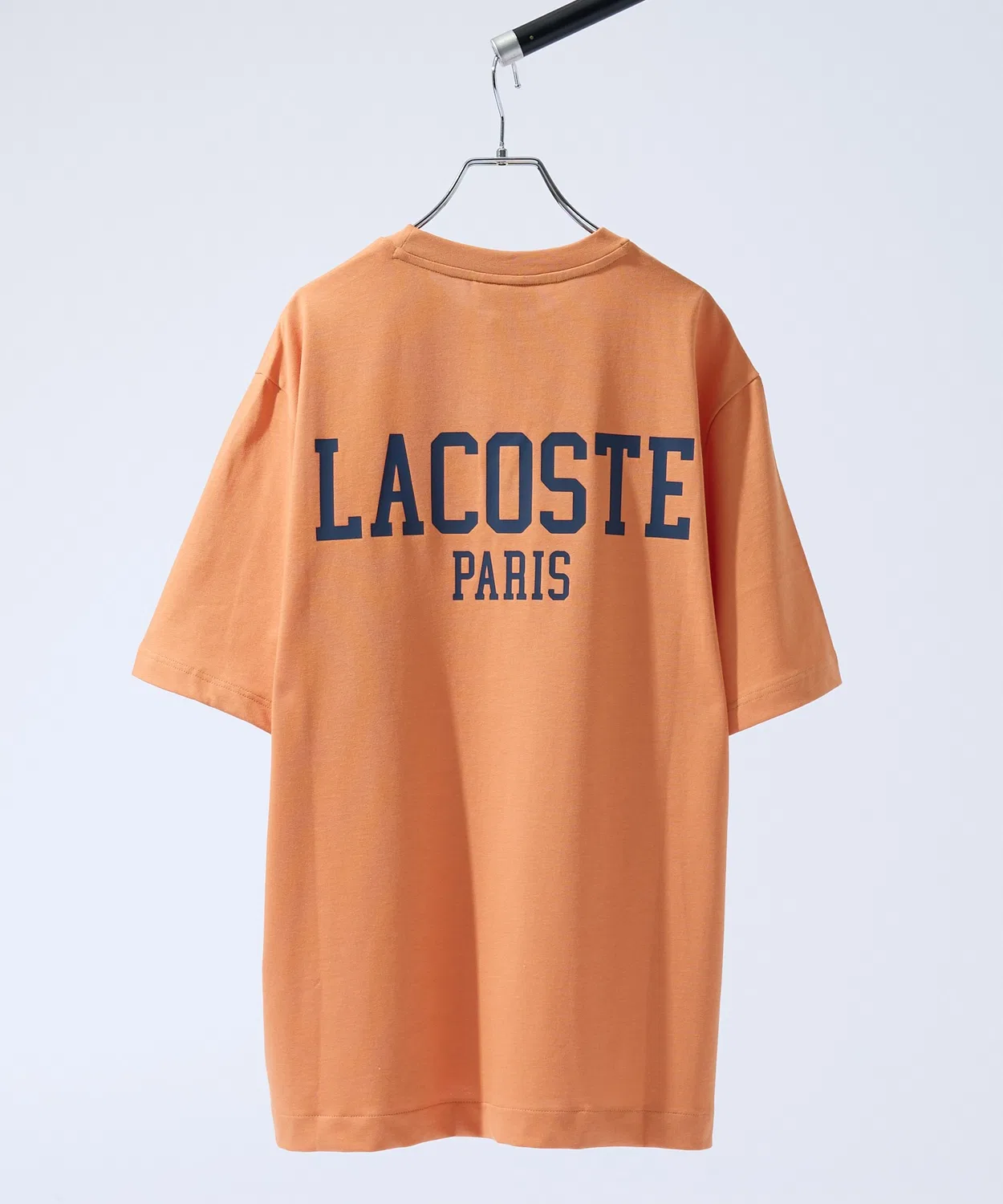 Футболка с принтом сзади LACOSTE, Оранжевый