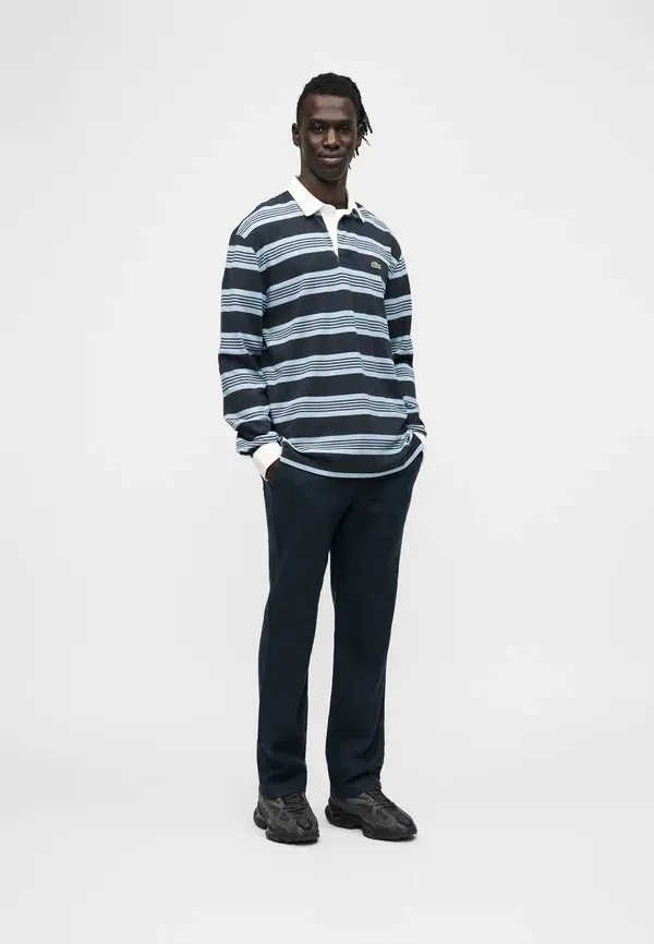 Топ с длинными рукавами Lacoste, черный — фото 2