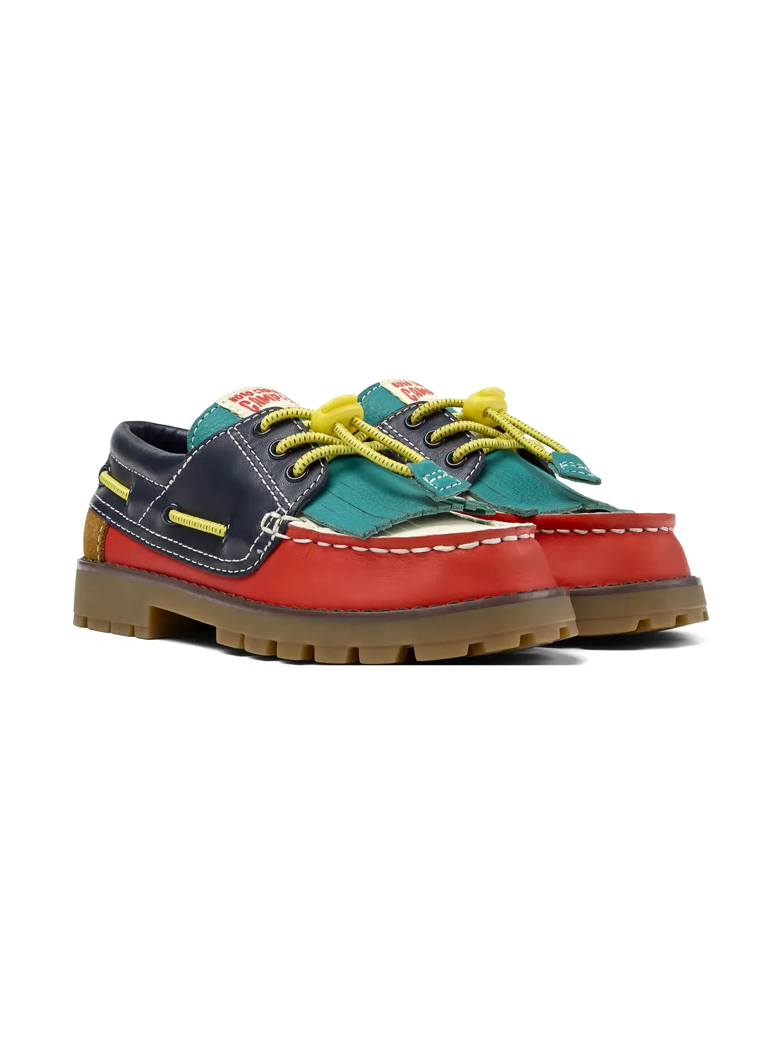 Дековые туфли x Bobo Choses Compas Camper, красный