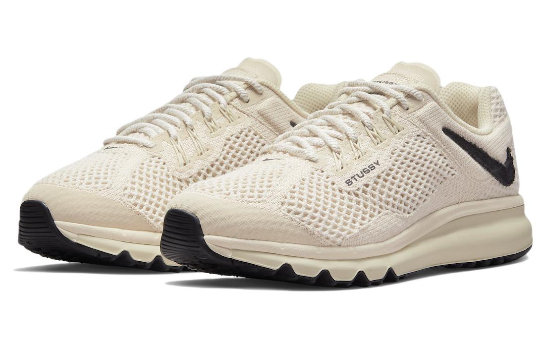 Кроссовки Nike X Stussy Air Max 2013, бежевый/черный — фото 3