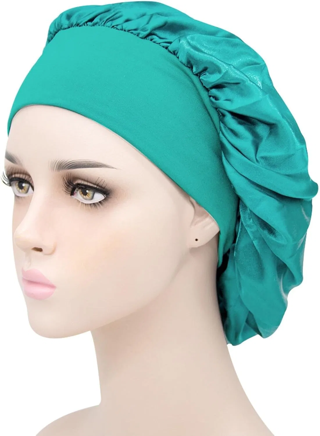Шапочка для душа Polyester, Cyan, 31 см Tqqepool