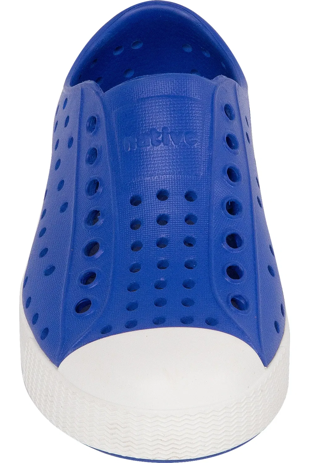 Кеды детские водонепроницаемые Jefferson Slip-On Native Shoes, Uv Blue/Shell White — фото 4
