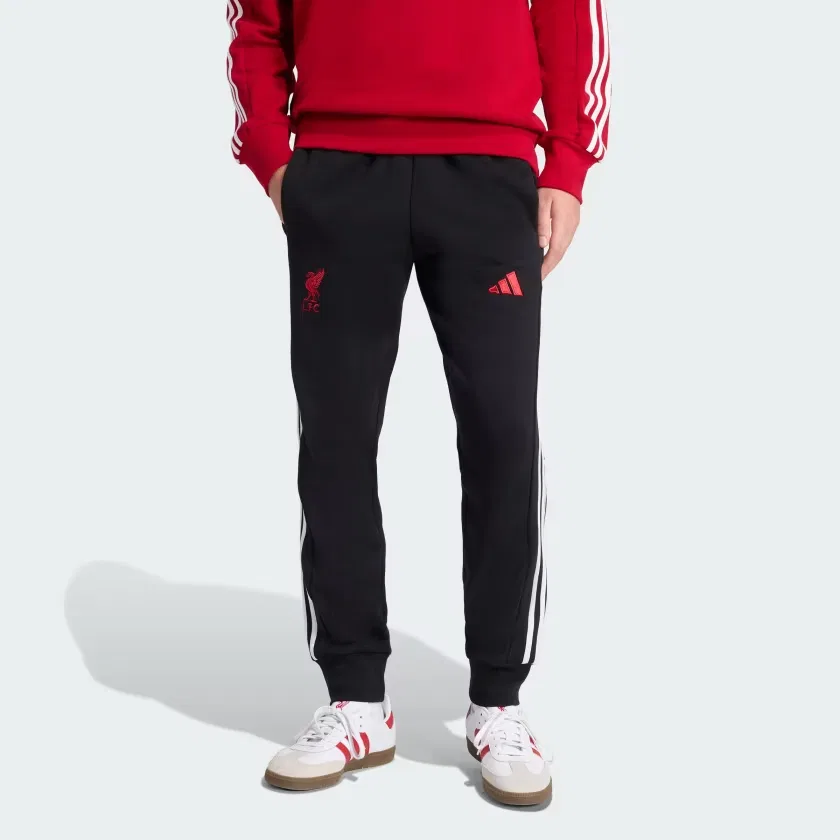 Футбольные штаны, модель Liverpool FC DNA, Adidas, Black — фото 2