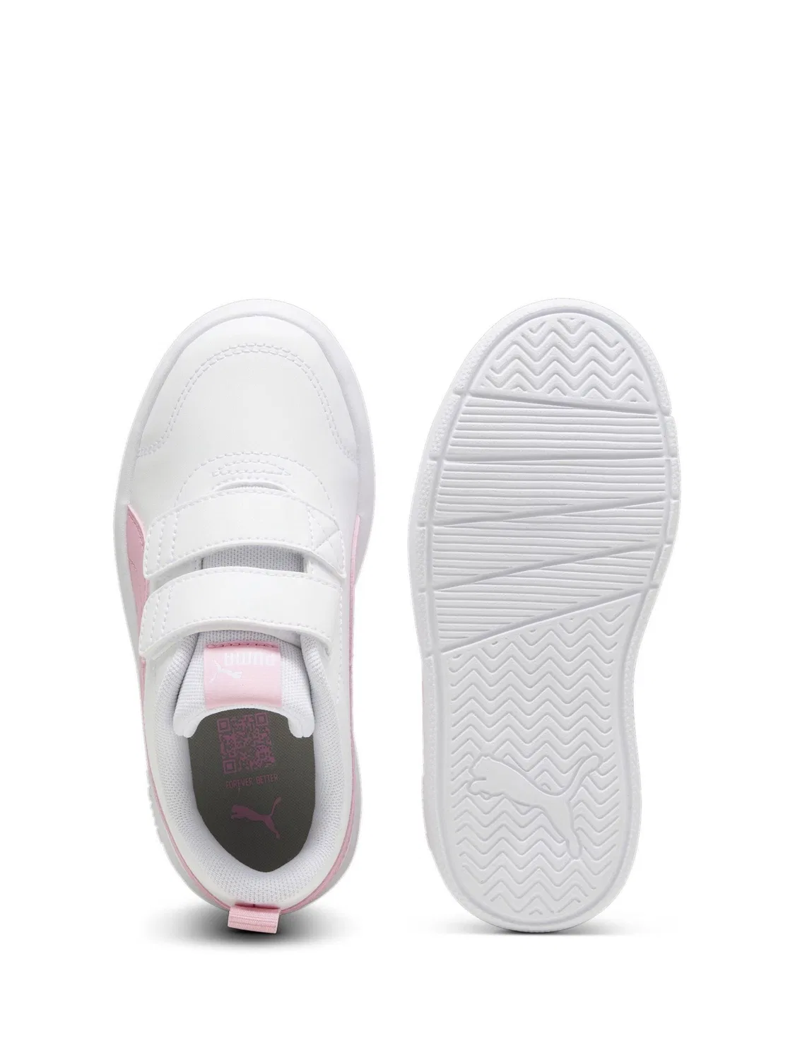 Кроссовки Puma Courtflex V3, белый — фото 4