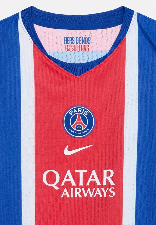 Футболка с принтом Paris Saint-germain Match Home Nike Performance, Old Royal/White/University Red, белый/красный — фото 4