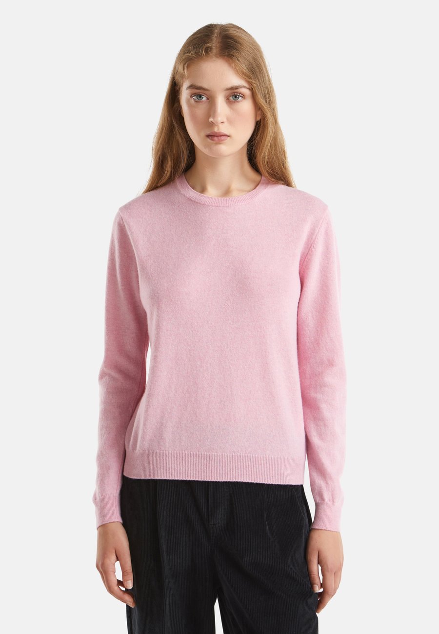 

Джемпер United Colors of Benetton MARL CREW NECK, Pink
