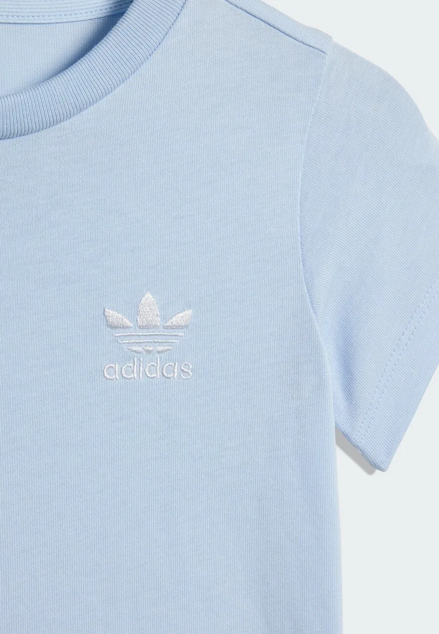 Комплект ADIDAS ORIGINALS 'Trefoil Essentials' в темно-синем и светло-голубом цветах — фото 4