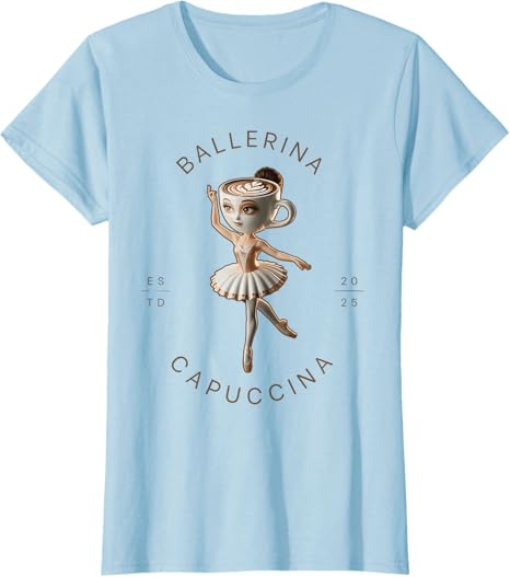 

Футболка Cappuccina Ballerina, голубой