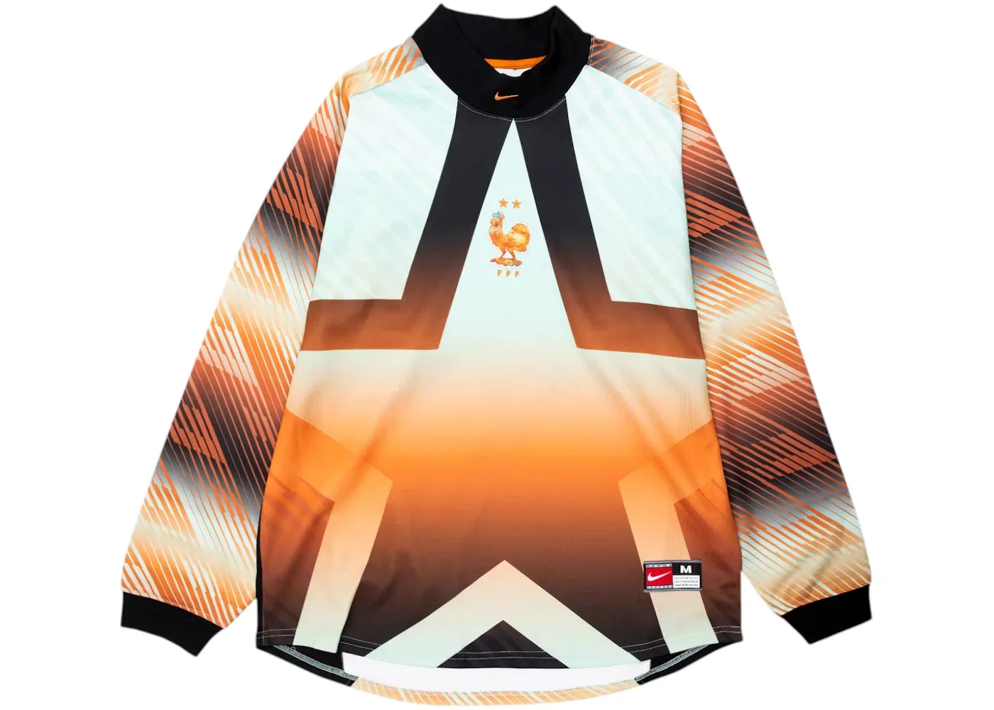 Мужская футболка с длинным рукавом Jersey Nike, Black/Monarch/Metallic Copper