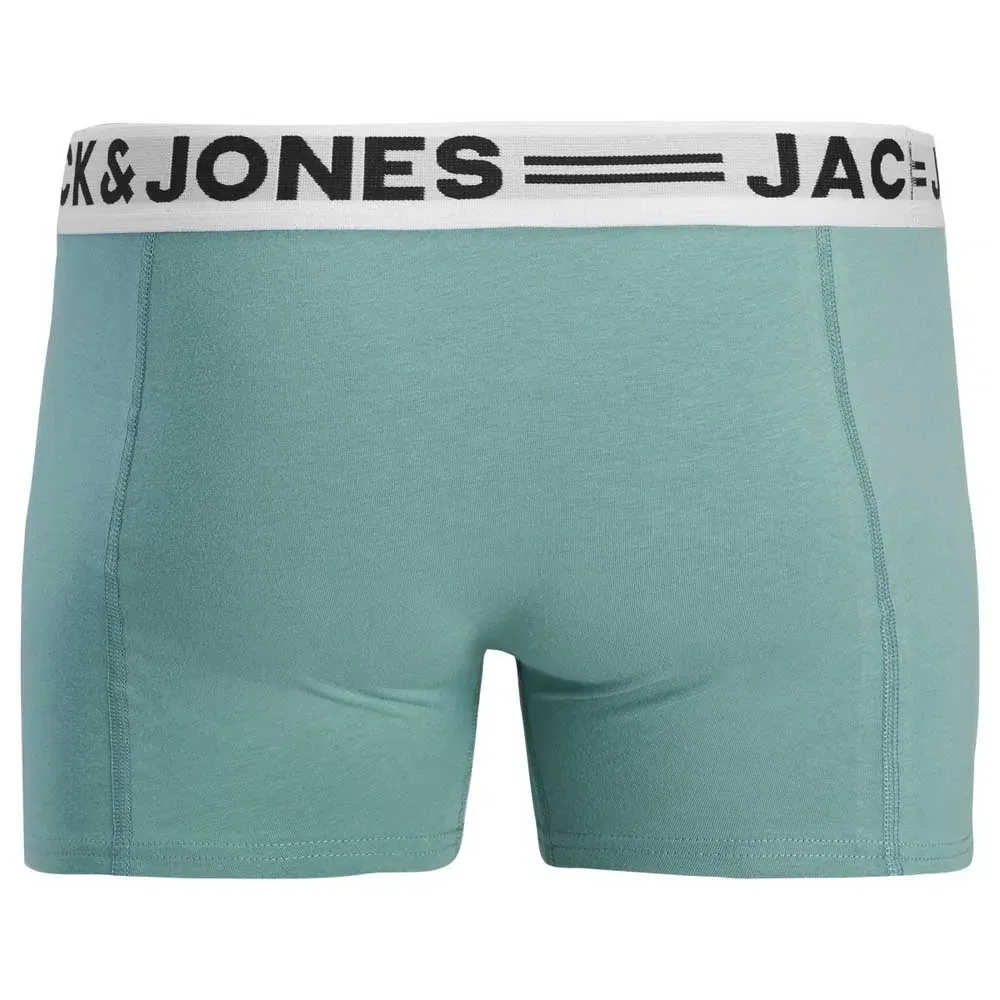 Комплект боксеров Sense 3 шт Jack & Jones, синий — фото 3