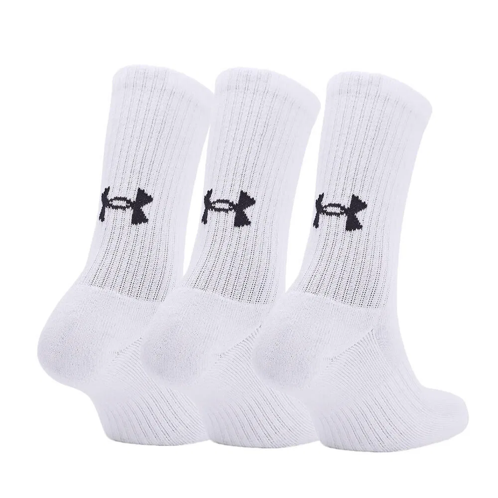 Детские носки с поддержкой свода стопы Core Under Armour, Weiß — фото 2
