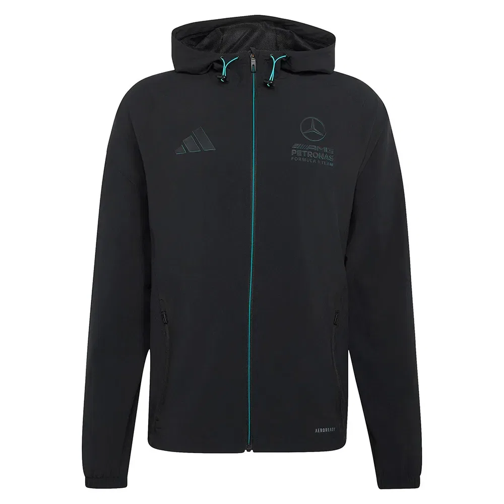 Куртка Vis Tech Mercedes-AMG Petronas F1 Team Lights Out Adidas, черный
