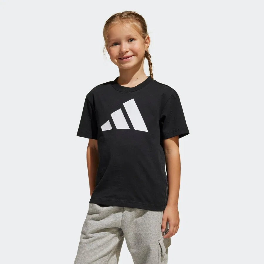 Спортивная футболка ADIDAS SPORTSWEAR Performance черного цвета — фото 3