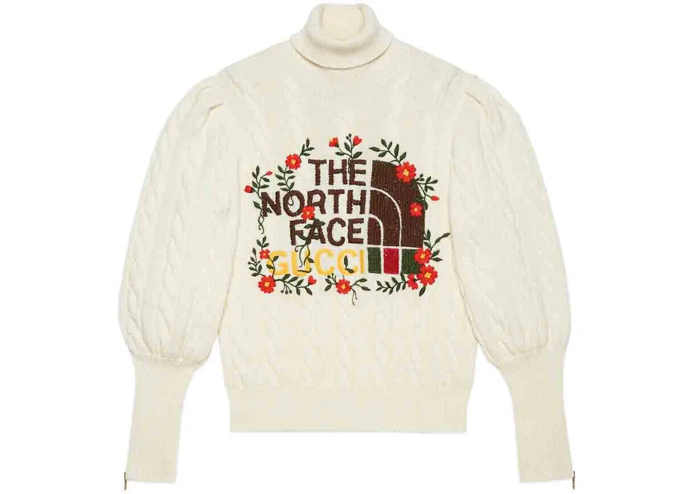 Женский свитер с принтом Sweater Gucci, Ivory
