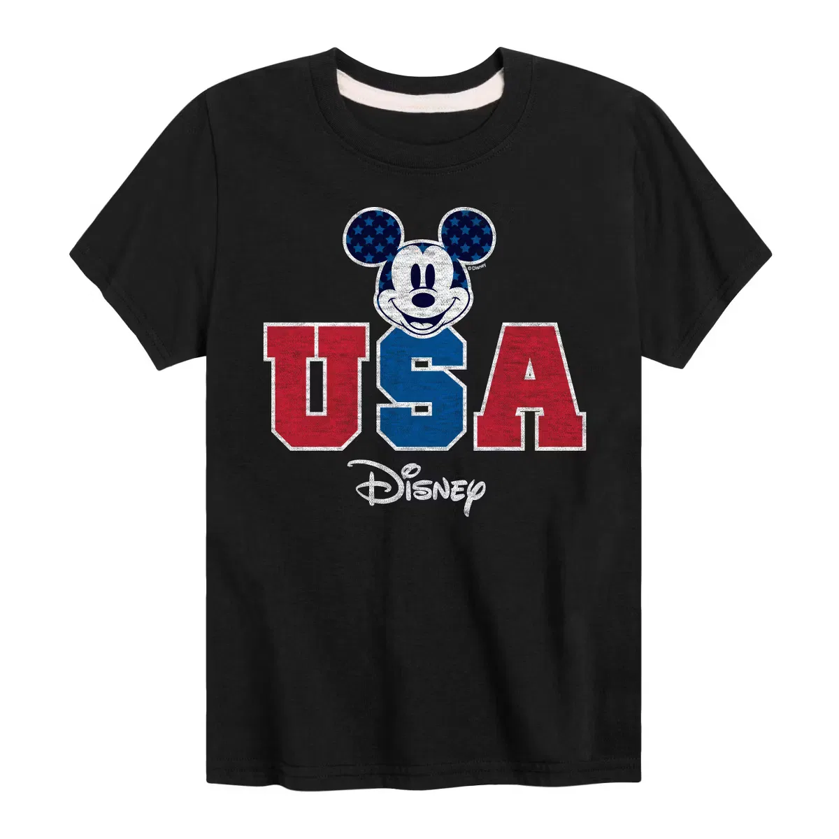 Футболка с принтом Americana Disney, Black
