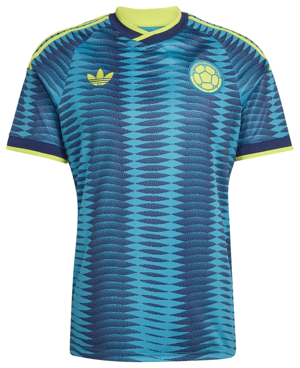 Футбольная джерси мужская Colombia 26 Away Adidas, синий