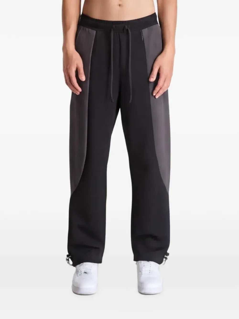 Брюки-карго Tech Fleece с цветными блоками Nike, черный