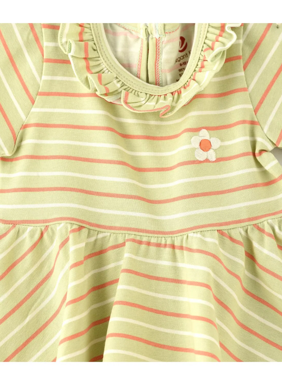 Комплект из 2 предметов для новорожденных девочек Elegant Kids, многоцветный — фото 3