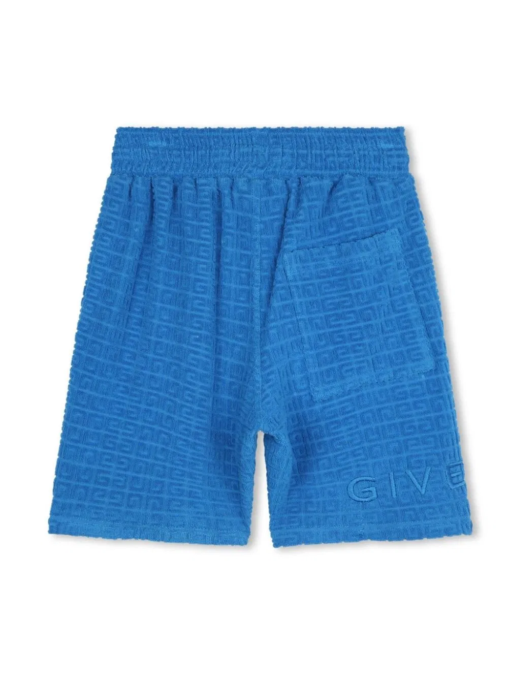 Шорты бермуды из махрового жаккарда с принтом 4G Boys 4G Towelling Jacquard Bermuda Shorts Givenchy, Imperial Blue — фото 2