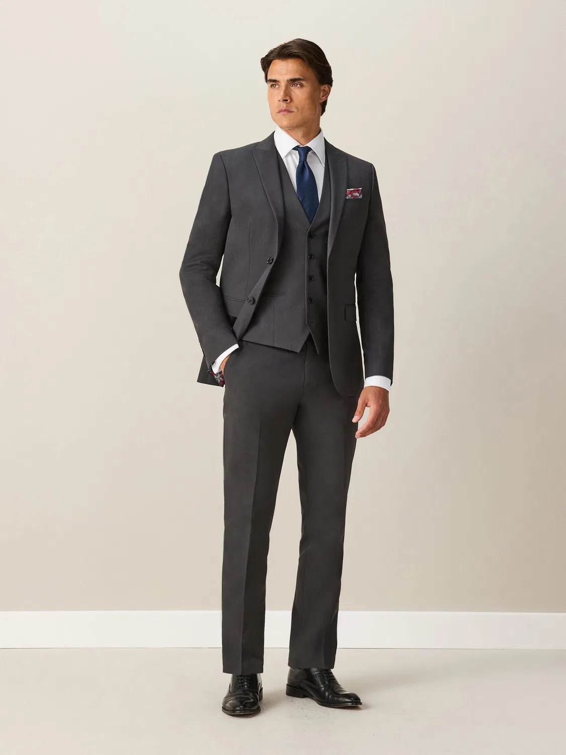 Жилет Regular Fit, Charcoal Grey Next — фото 2