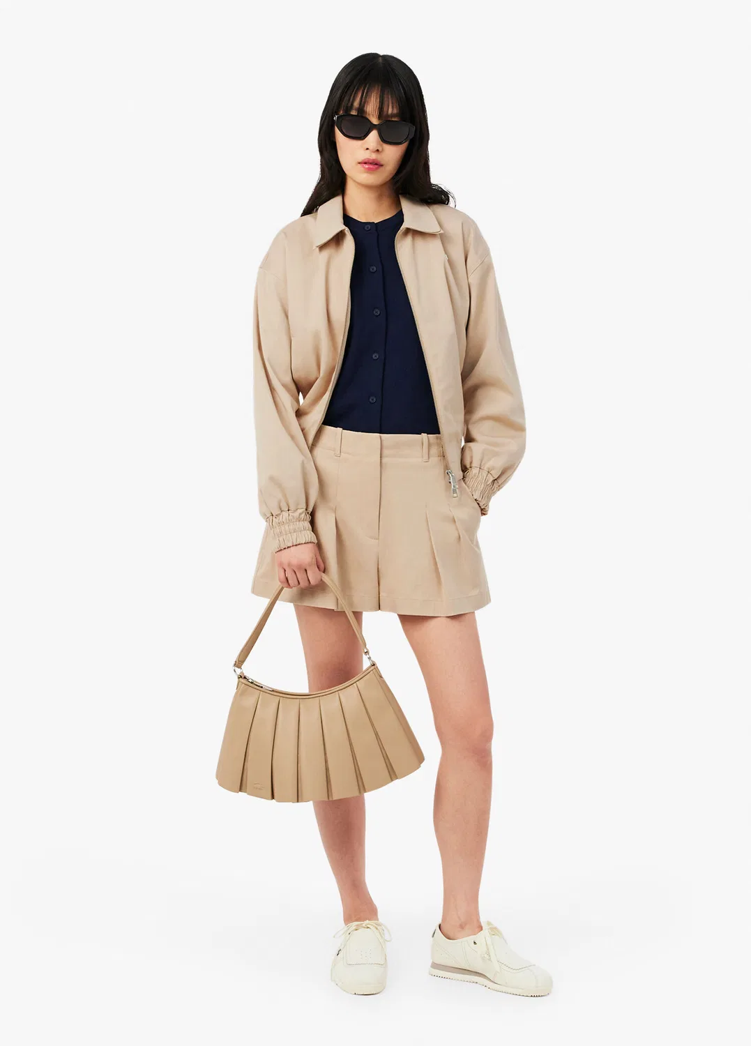Шорты Lacoste Oversize Fit, розовые — фото 4